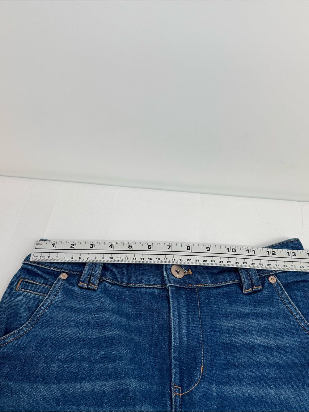 NEW J.Jill High Rise Wide Leg Jeans Sz 2P Classic Dark Wash Denim Timeless Style - Picture 12 of 16